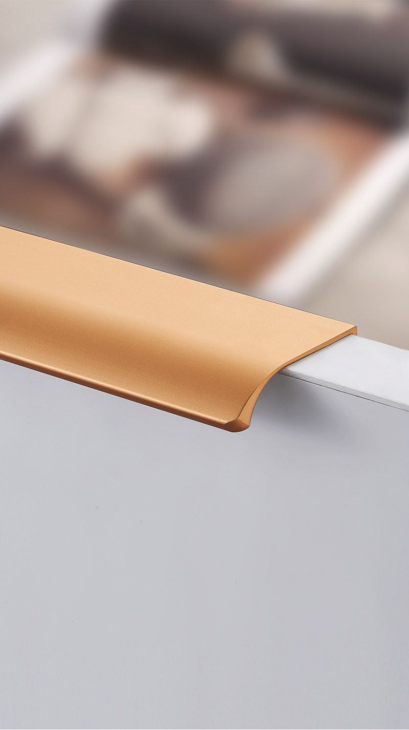 aluminum profile kitchen handles Drawer Pull factory price